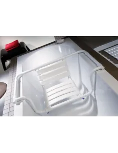 Verstelbare badkuipzitting met rugleuning 2