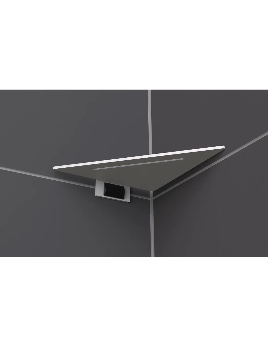 Tablette de douche d'angle ALUR