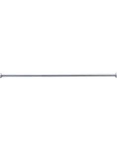 Porte-rideaux droit extensible 2 embases