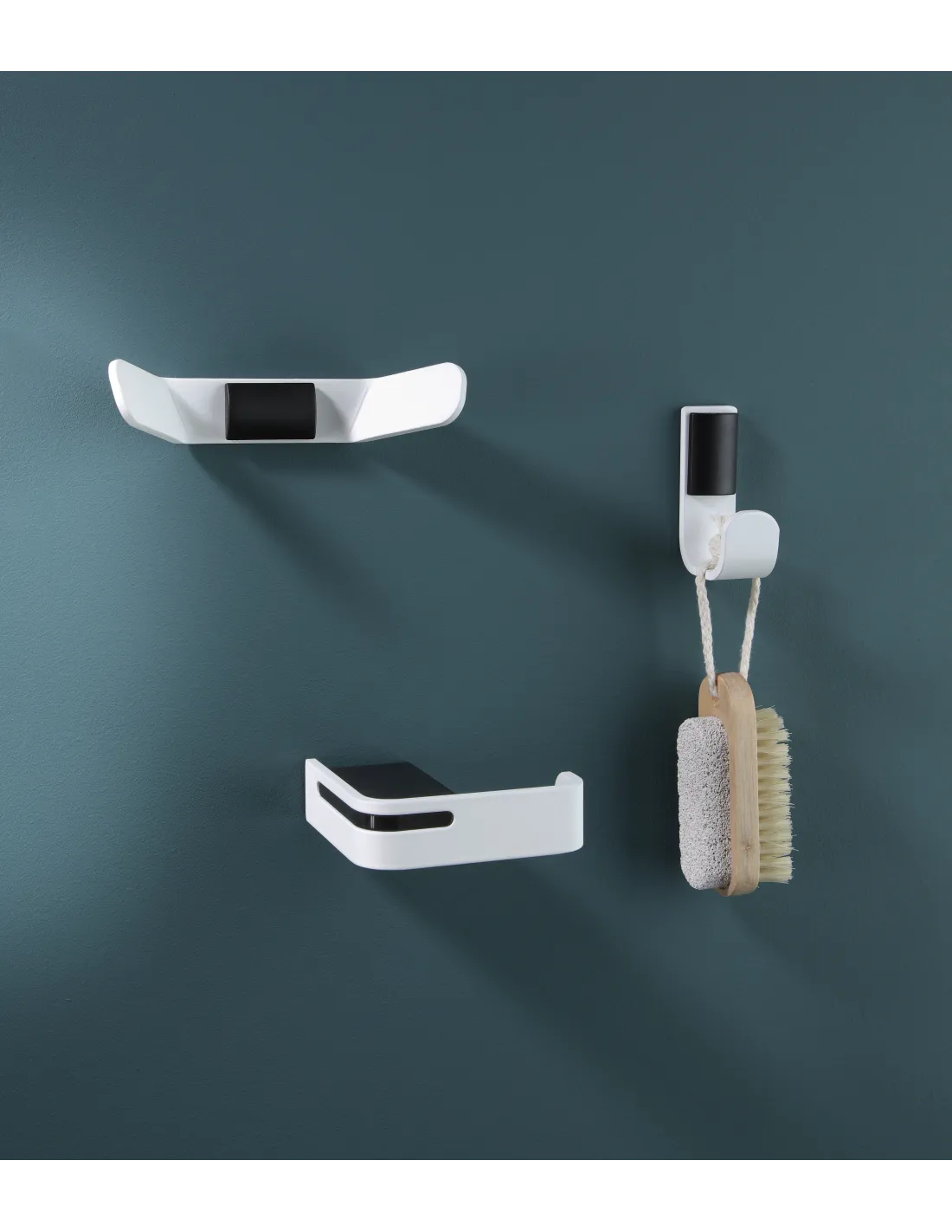 ALUR double bathrobe hook