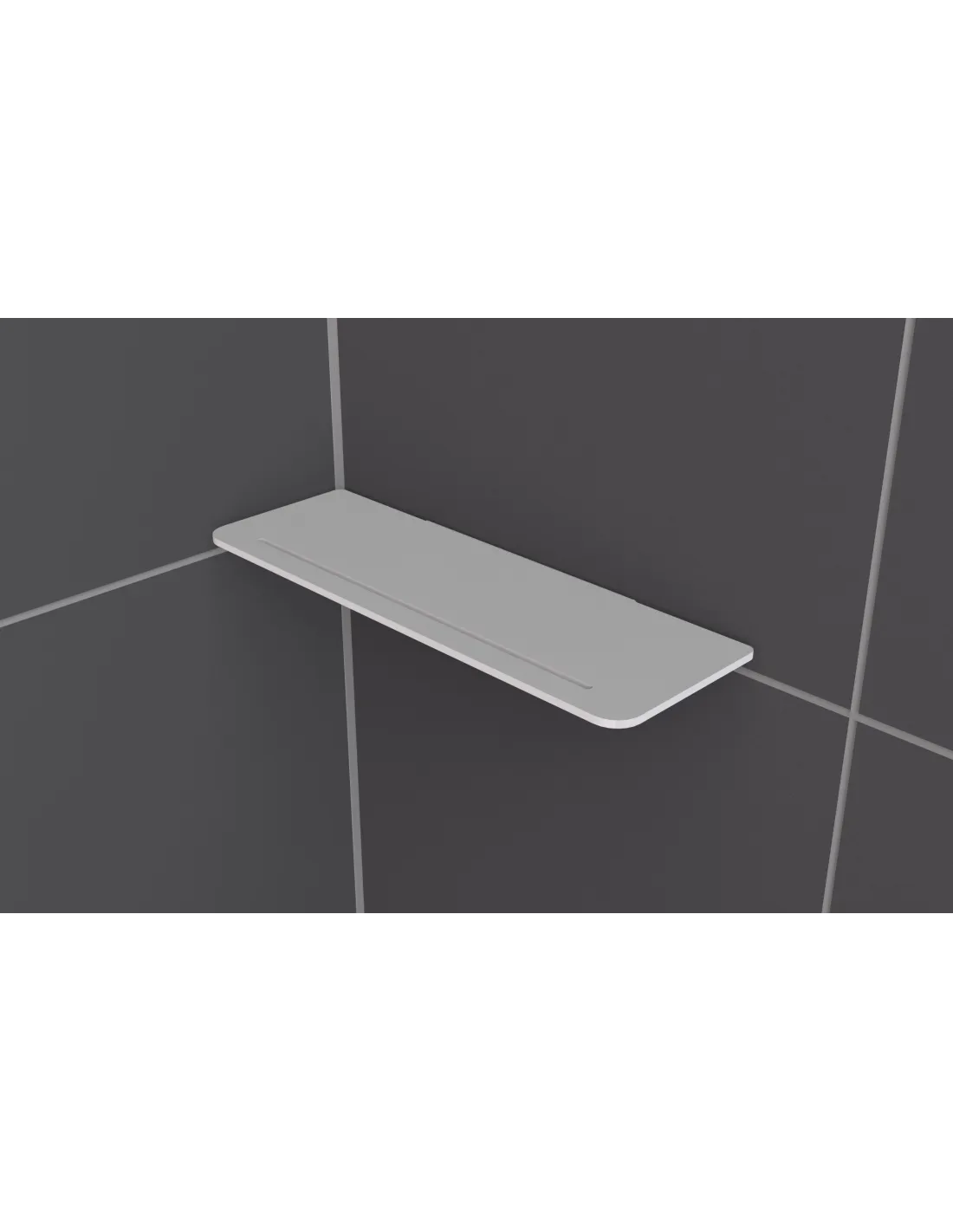 Tablette de douche droite ALUR