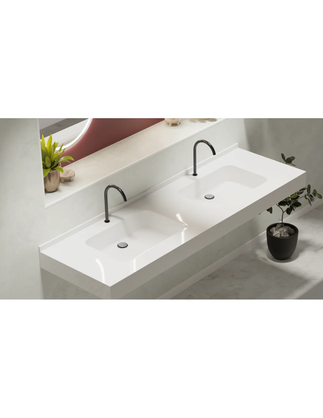 Plan vasque sur-mesure Bonifacio | PELLET