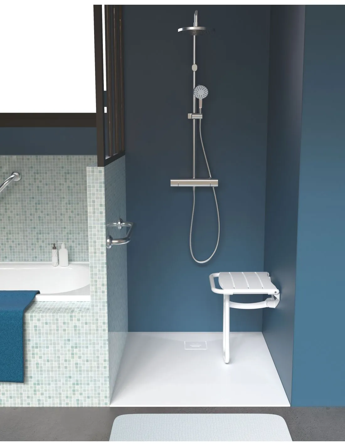 CLASSIC shower seat | PELLET