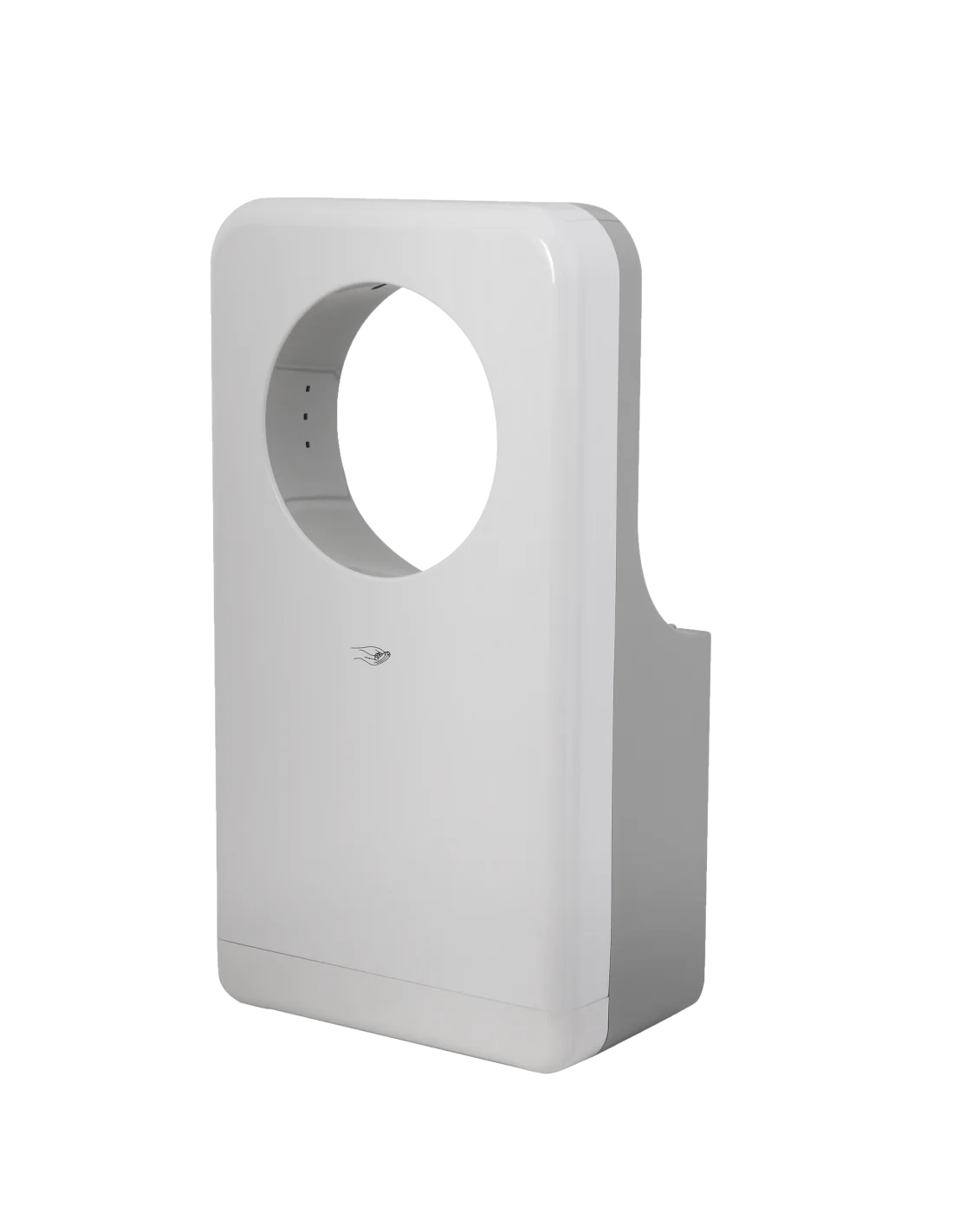 Sèche-mains Aeronome gris en ABS | PELLET